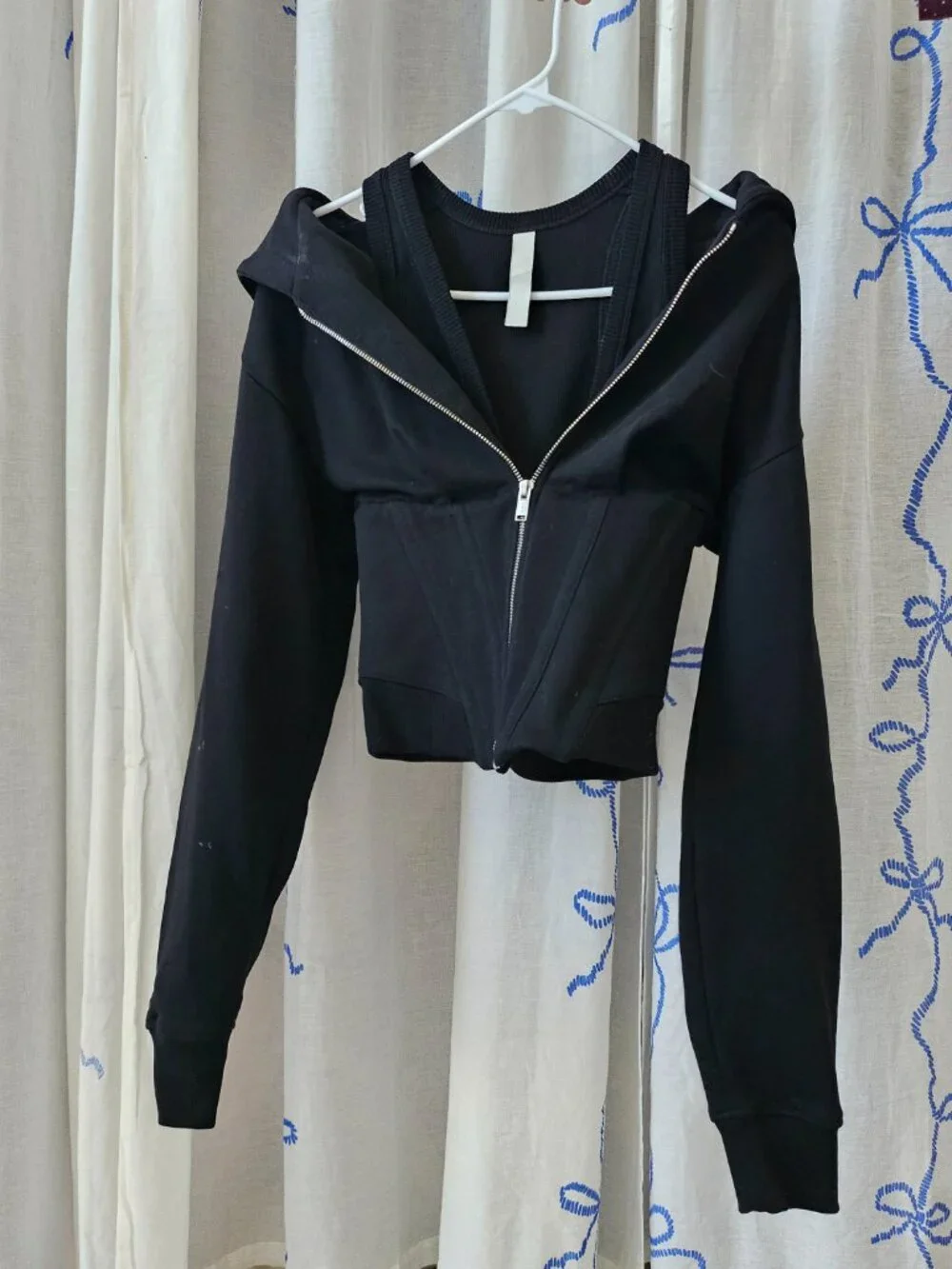 Dion Lee Layered Corset Hoodie AU6 - Picture 3 of 6